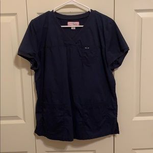 Koi Scrub Top